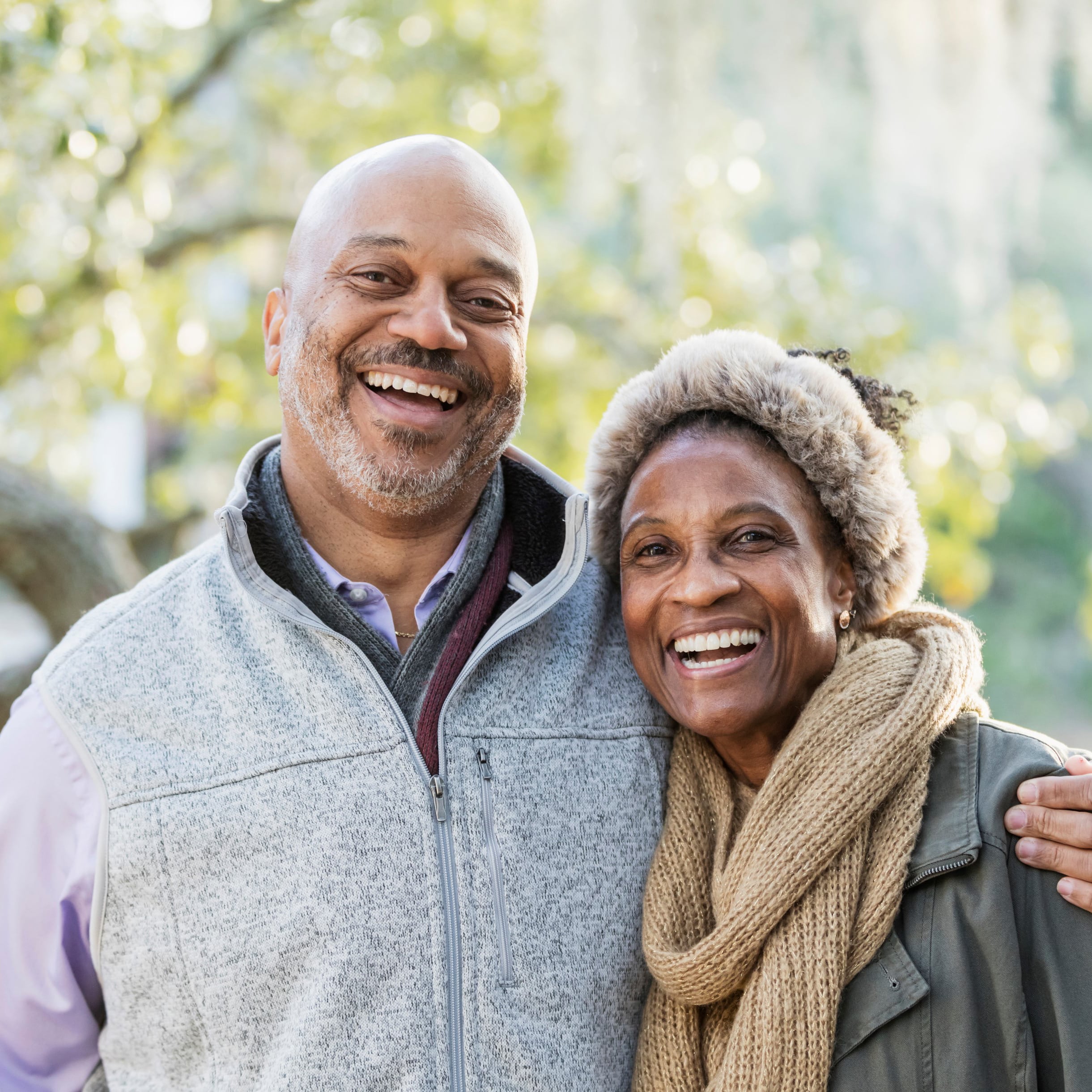 Fullerton Financial Planning - Arizona Independent Financial Advisor - A beautiful african american couple cut off at knuckle cropped ring finger Square
