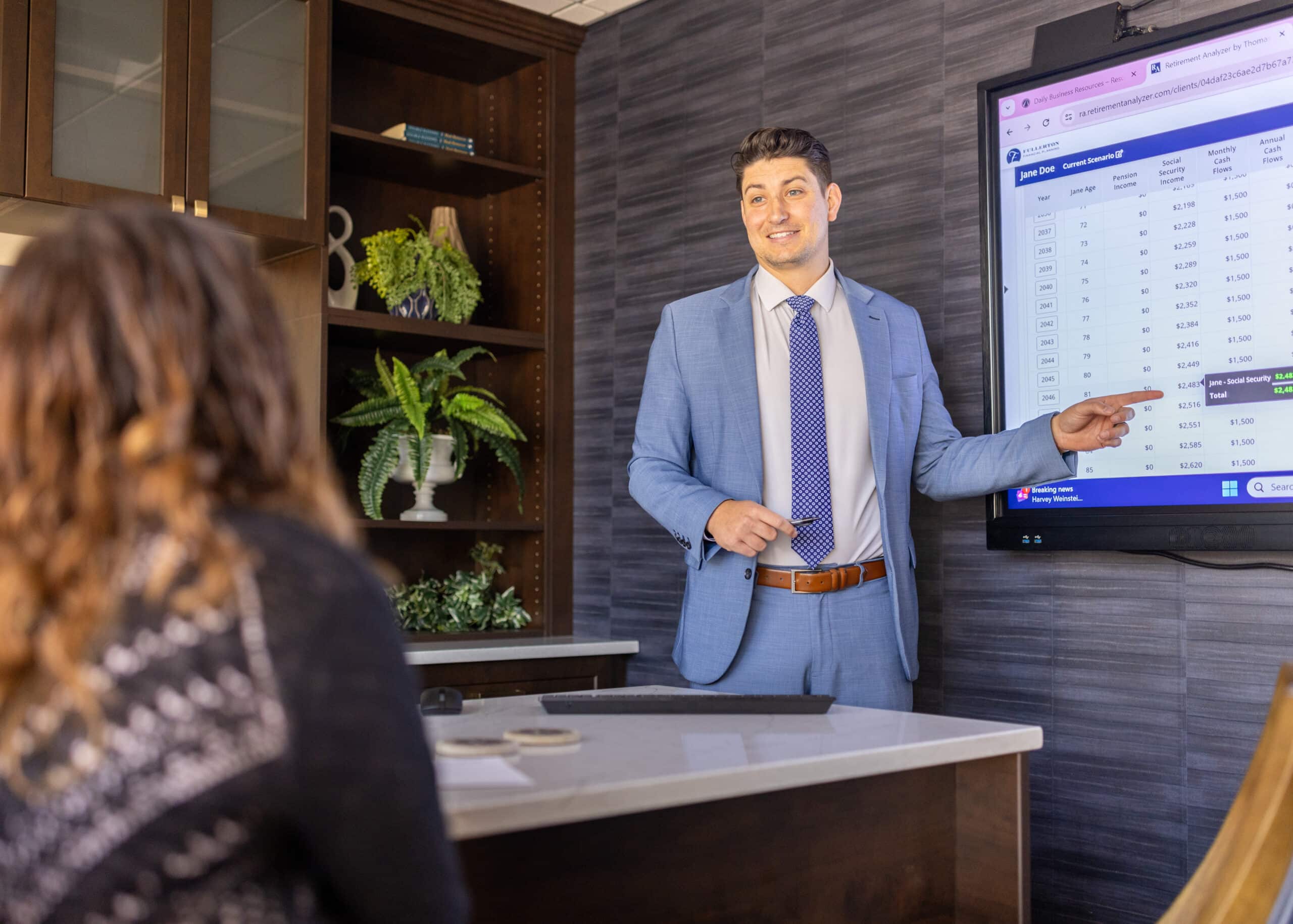 Fullerton Financial Planning - Arizona Independent Financial Advisor - Fullerton Spotlight 2024 Client Meeting 3 scaled